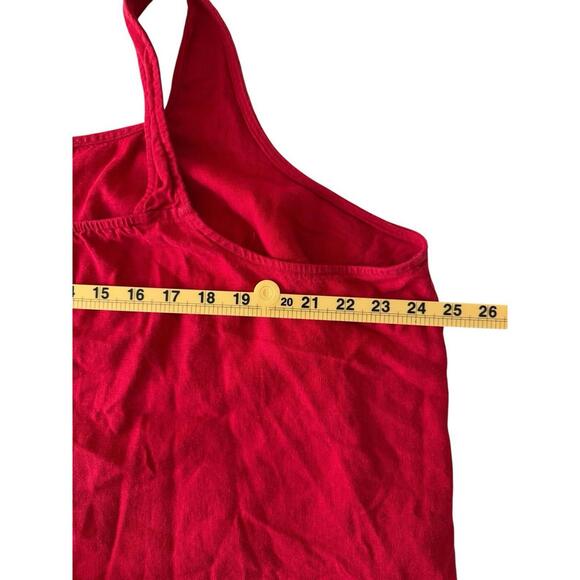 Ava &‎ Viv Women’s Red Button down back Sleeveless Top Linen Blend Plus Size 2X - Picture 4 of 7
